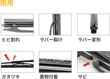 ワイパーの交換時期を判断する方法は カー用品のジェームス