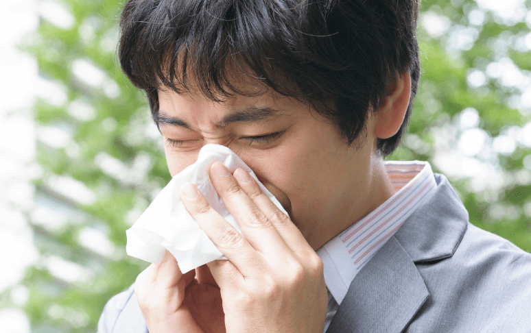 運転中の鼻水に注意!