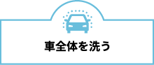 車全体を洗う