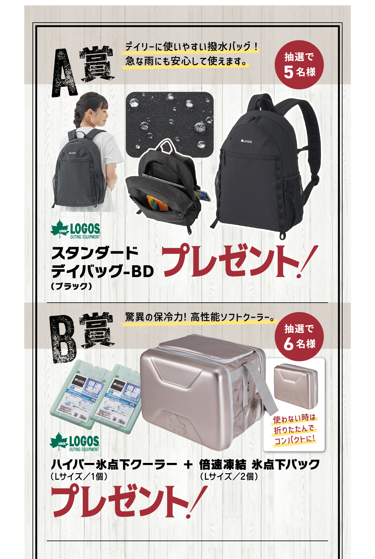 LOGOSハイパー氷点下クーラー + 倍速凍結 氷点下パック プレゼント
